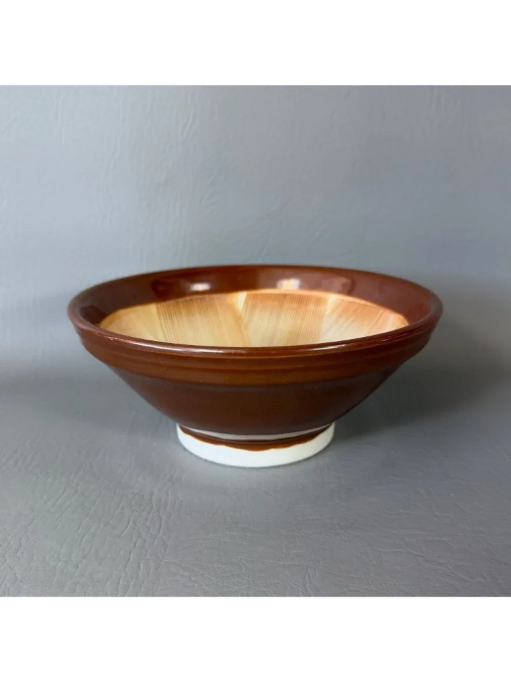 Vintage Japanese Suribachi Mortar Bowl 7.25
